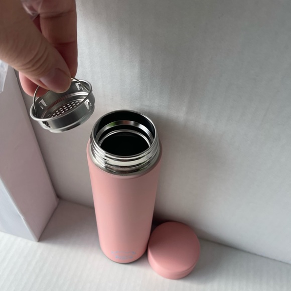 Piora Thermos Flask Stainless Steel Vacuum Flask Camping Pink NEW - Picture 5 of 5
